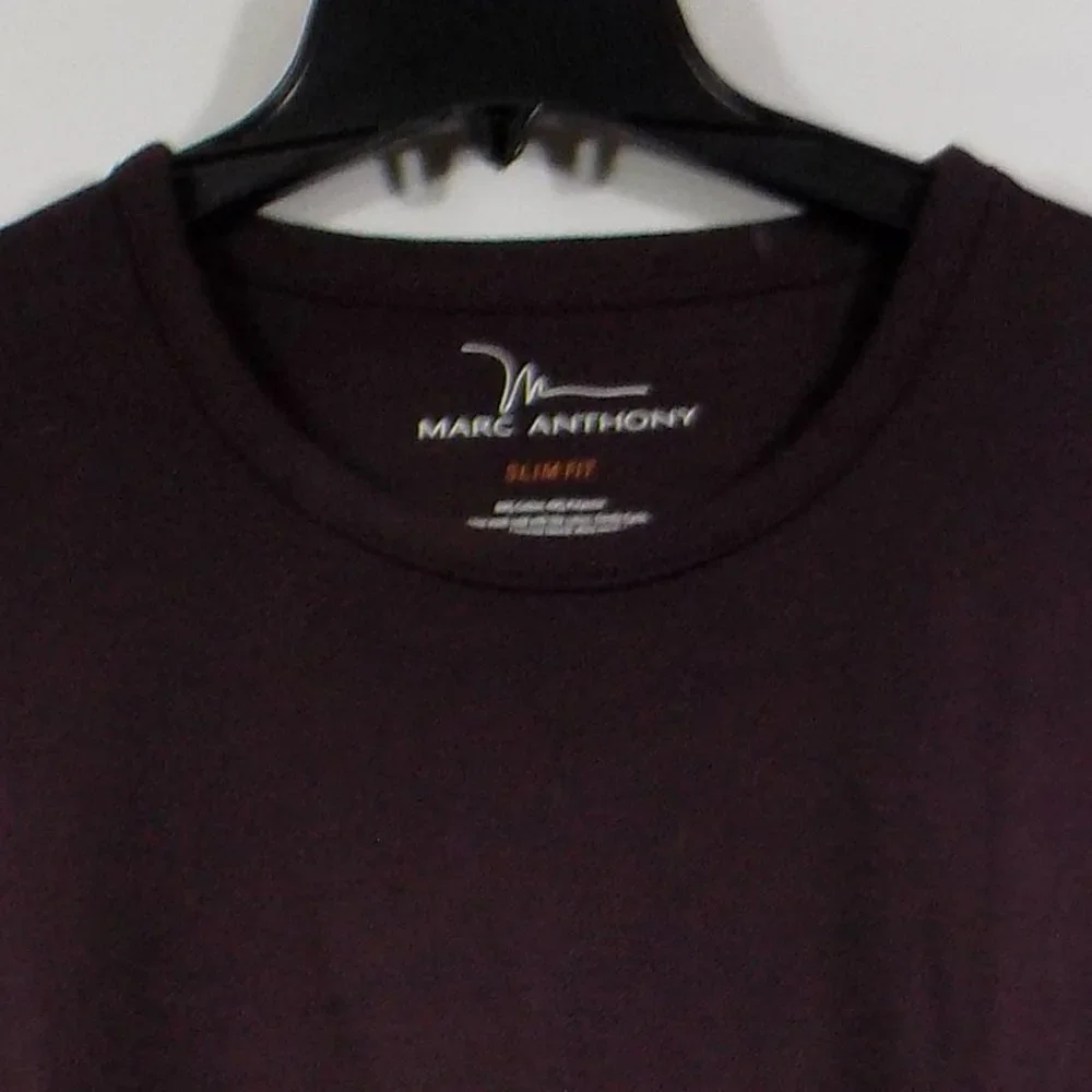Marc Anthony Burgundy Long Sleeve Crew Neck Size XXL - Picture 5 of 5